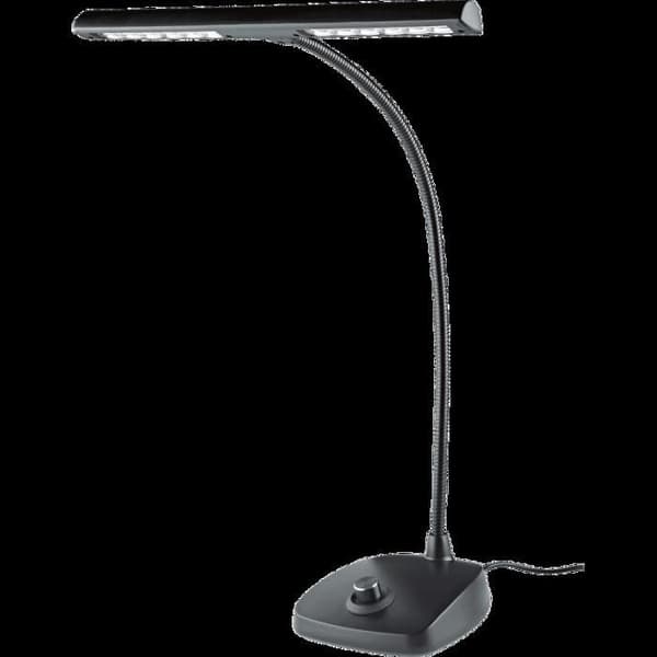 K&M 12298 - Justerbar LED-sektorpianolampa