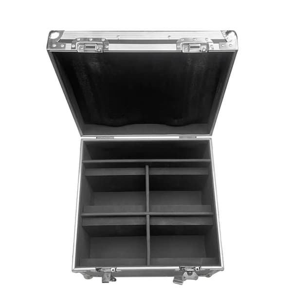 Flight Case til 100W Moving Head Lygter, Holdbar Beskyttelse, Praktisk Opbevaring, Stabelbart Design