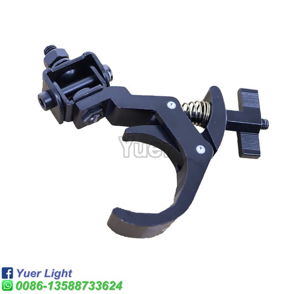 Stage Light Klemmer, Høj Belastningskapacitet 80KG, Passer til 38-60MM, Holdbart Aluminium