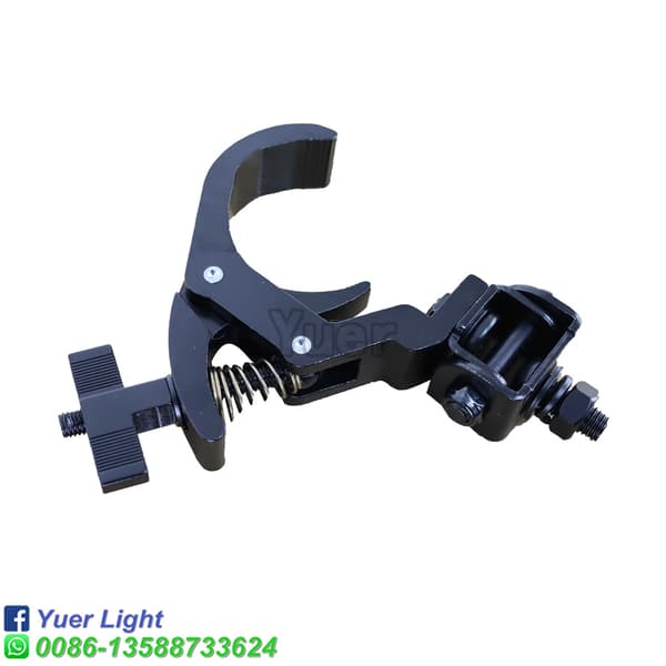 Stage Light Klemmer, Høj Belastningskapacitet 80KG, Passer til 38-60MM, Holdbart Aluminium