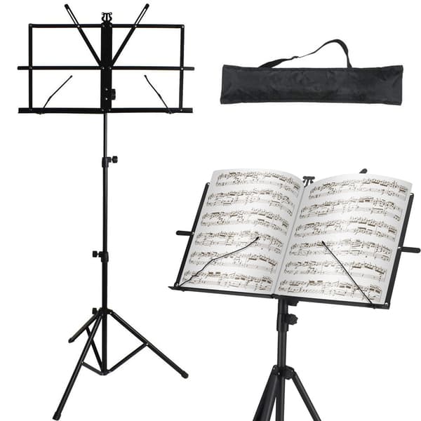 Notställ / Ställ för Notbok - Hopfällbar med Väska - 130cm
