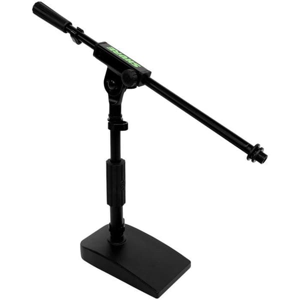 Shure av Gator SH-DESKTOP2 Kompakt lågt profil skrivbordsmikrofonställ Pieds