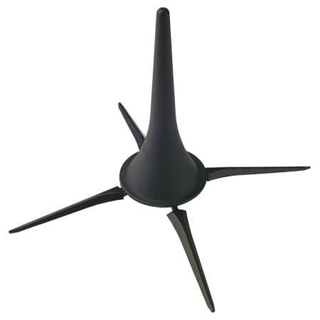 Instrumentstöd - K&amp;M - 15222 - Bb klarinettstöd - Metallbas - Mycket stabil