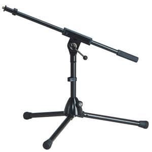 Lågt mikrofonstativ - NUMARK - Modell 259/1B - Höjd 305 mm - Bom 525 mm - Vikt 1,8 kg