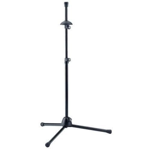 Stöd för trombon - K&M - 149/85 - Förstärkt bas av glasfiber - Höjd 60-97cm - Svart