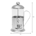Miniatyrbild 4 av 4: KINGHOFF KAFÉ/TE BREDARE MED TRYCK 600ml KH-4831