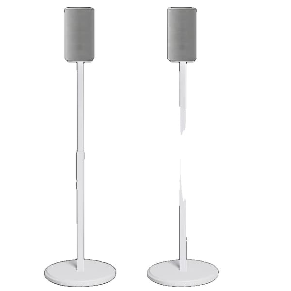 Højttalerstander, Justerbar Højde, Surround Sound Kompatibilitet,HVID