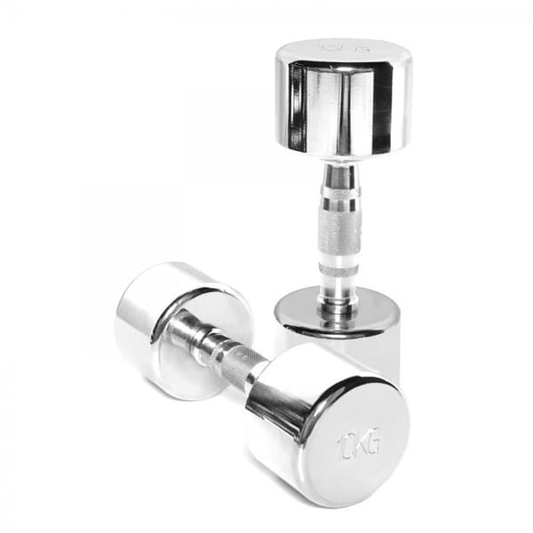 Chromed dumbbell TOORX MC-9 9kg
