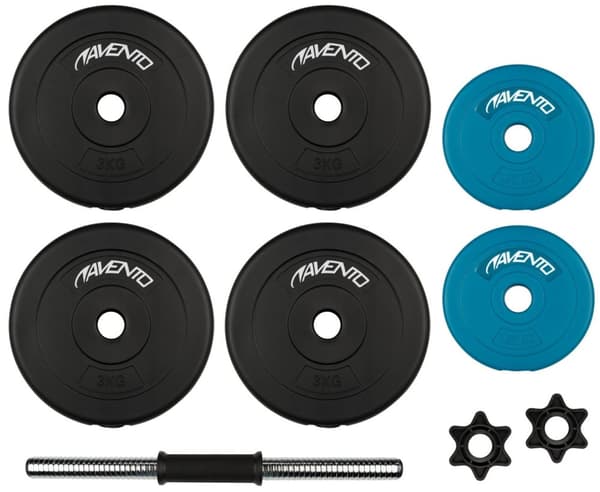 Dumbbell Adjustable Synthetic AVENTO 42DF 15kg