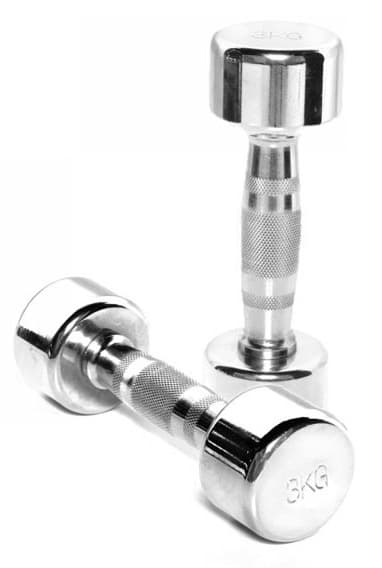 Chromed dumbbel TOORX MC-3l 3kg