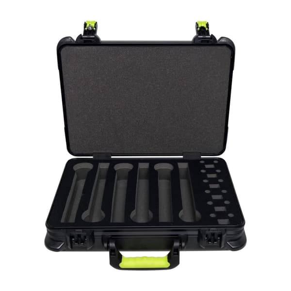 Shure SH-MICCASEW06 - muovikotelo kahvalla mikrofonien kuljettamiseen