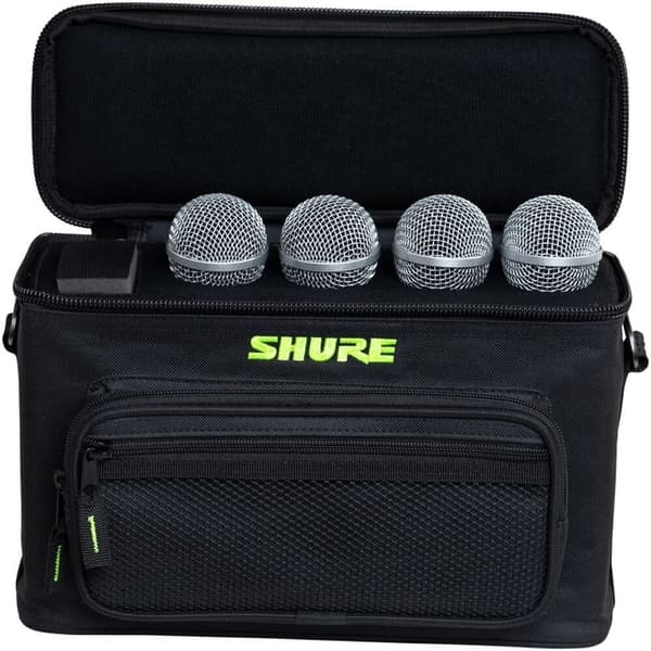Shure SH-MICBAG04 - kuljetuslaukku jopa neljälle mikrofonille