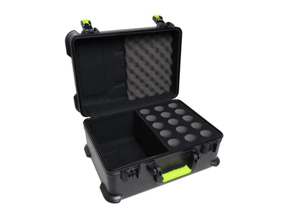 Shure SH-MICCASEW06 - muovikotelo kahvalla mikrofonien kuljettamiseen