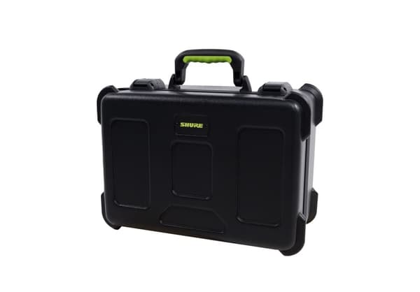 Shure SH-MICCASEW06 - muovikotelo kahvalla mikrofonien kuljettamiseen