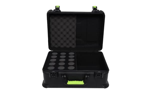 Shure SH-MICCASE15 - kuljetuskotelo klipseillä 15 mikrofonille