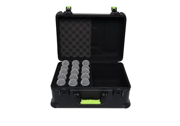 Shure SH-MICCASE15 - kuljetuskotelo klipseillä 15 mikrofonille