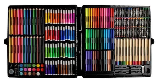Målarset 258 delar Super Mega Art Set