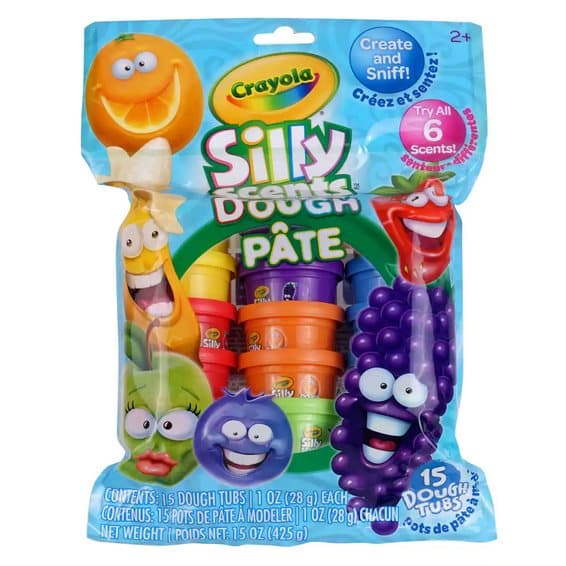 Silly Scents Dough Party Pack 15 Dough Tubs 6 Scents