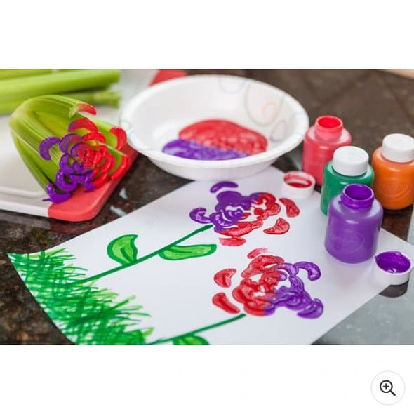 Crayola 10 Washable Classic Paint Pots