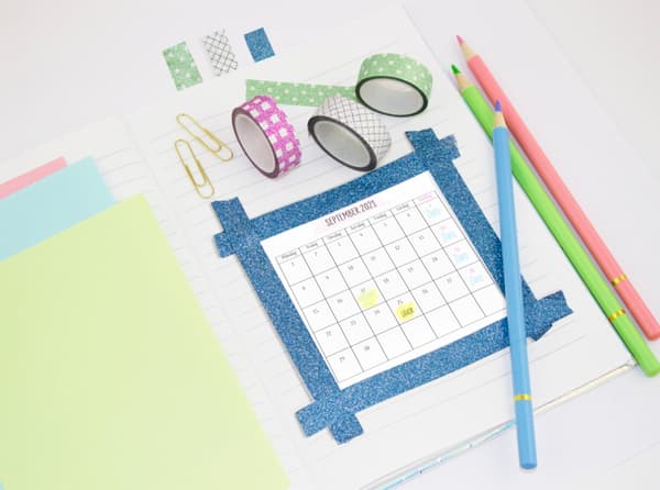 Sense Glittertejp 4-pack
