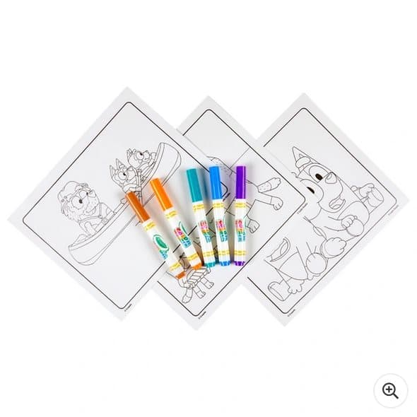 Crayola Color Wonder Bluey