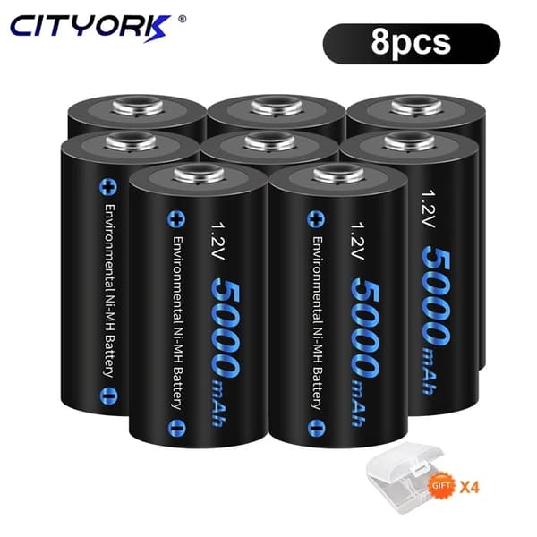 Genopladeligt batteri, 12V, 5000mAh
