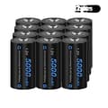 Miniatyrbillede 1 af 4: Genopladeligt batteri, 12V, 5000mAh