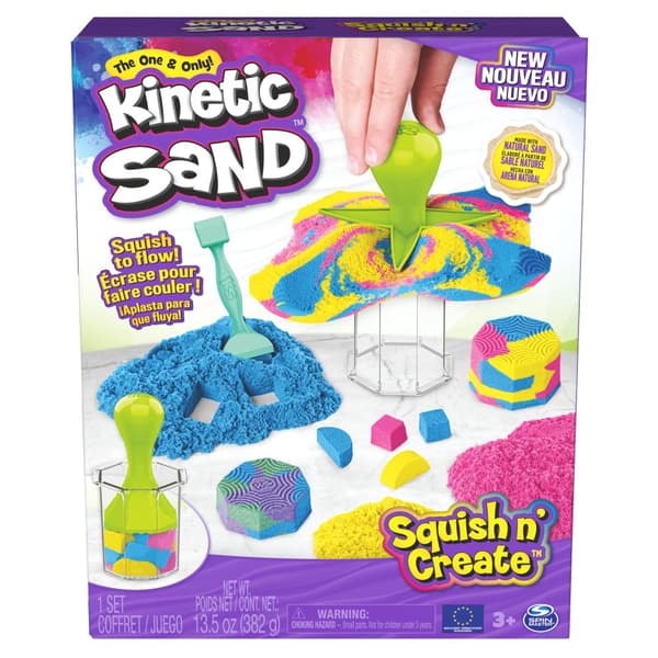 Kinetic Sand Zgniataj i twórz