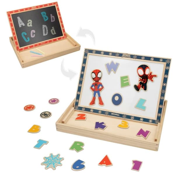 Magnetic board Spider-Man Wood 29,5 x 2,5 x 22 cm (6 Units)