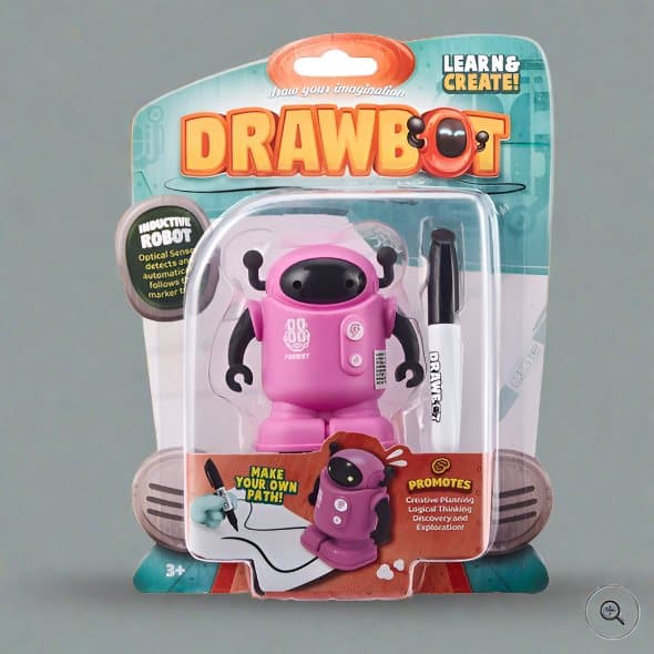 Learn and Create Drawbot Toy Assorted styles 1 Supplied