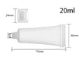 Miniatyrbillede 2 af 2: Sæt med 30 genopfyldelige flaconer, rør, flasker (20 ml, med skruelåg)