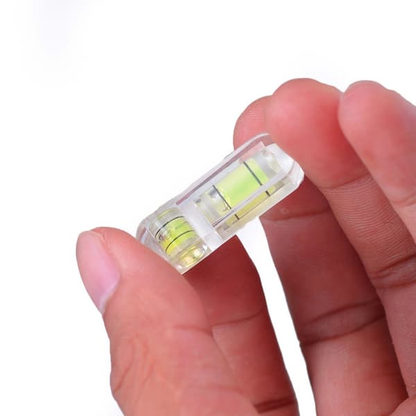 Set om 10 st minibubbelvattenpass, 2-vägs, 3 cm längd