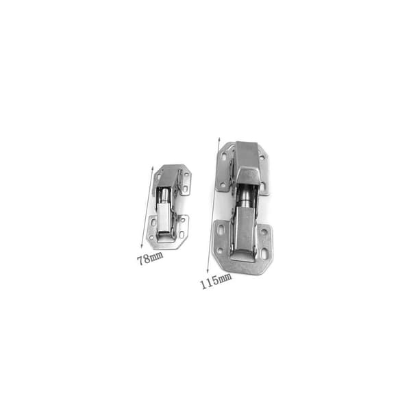 16 metallikaapin saranoiden sarja (koko 1: 78 mm)