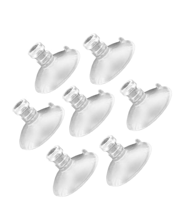 Sats med 60 sugkoppar av pvc (dia 30 mm, hål 5 mm)
