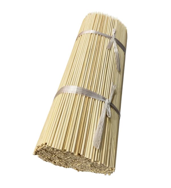 Sats med 1000 bambupinnar (3 mm x 30 cm)