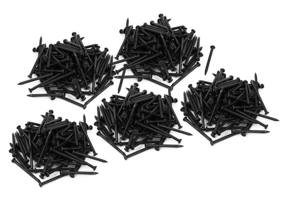Sæt med 325 stålsøm (2,0x30 mm, sort)
