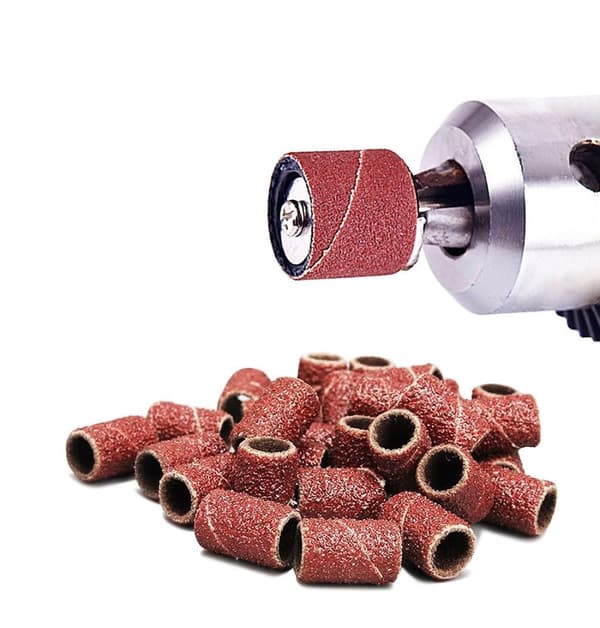 Sats med 60 slipband, korn 120, med 3 dornar (3,2 mm)