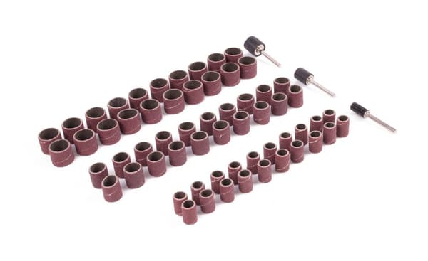 Sats med 60 slipband, korn 120, med 3 dornar (3,2 mm)