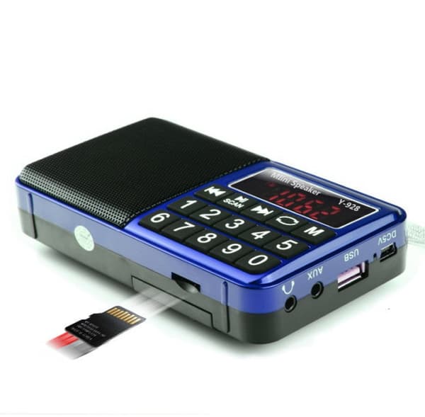 FM Radio LED  MP3 (Red)