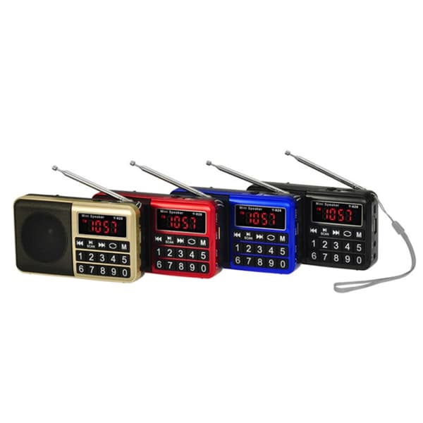 FM Radio LED  MP3 (Red)