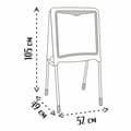 Pikkukuva 6 / 7: Double-sided Slate Smoby Foldable 80 Pieces 105 x 49 x 52 cm