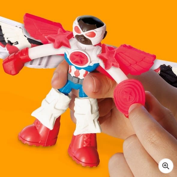 Play-Doh Marvel Playset Captain America Moto-Slicer