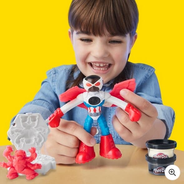 Play-Doh Marvel Playset Captain America Moto-Slicer