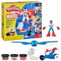 Pikkukuva 2 / 8: Play-Doh Marvel Playset Captain America Moto-Slicer