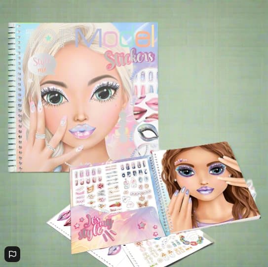 TOPModel Sticker Book Style Me Up