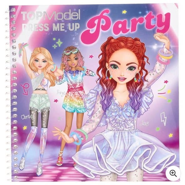 TOPModel Sticker Book Dress Me Up Party