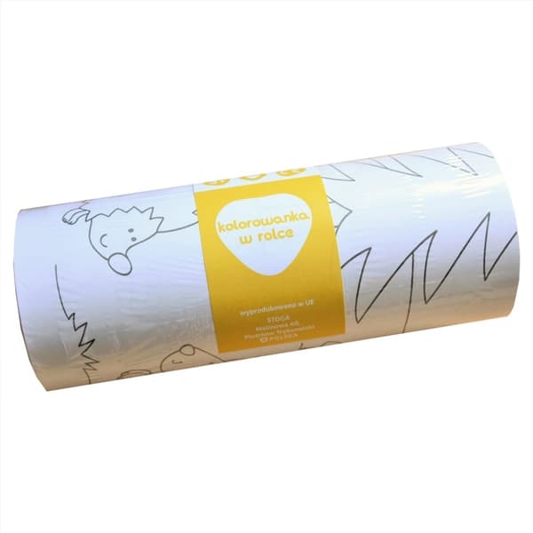 Målarbok Roll Animals, Coloresca