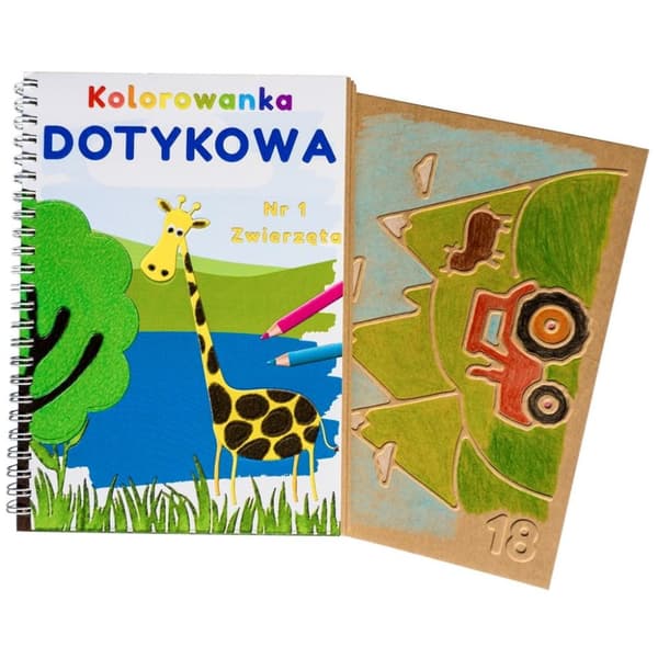 Eco Touch Målarbok - Djur