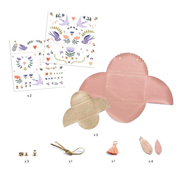 Gör-det-själv Art Kit - Plånböcker, Djeco
