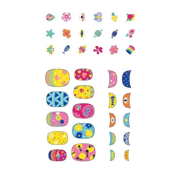 Kynsitarrat Glitter Flowers, Avenir